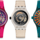 Illustration for article titled Swatch's Cheapest Self-Winding Watch Has a Bunch of Great New Looks